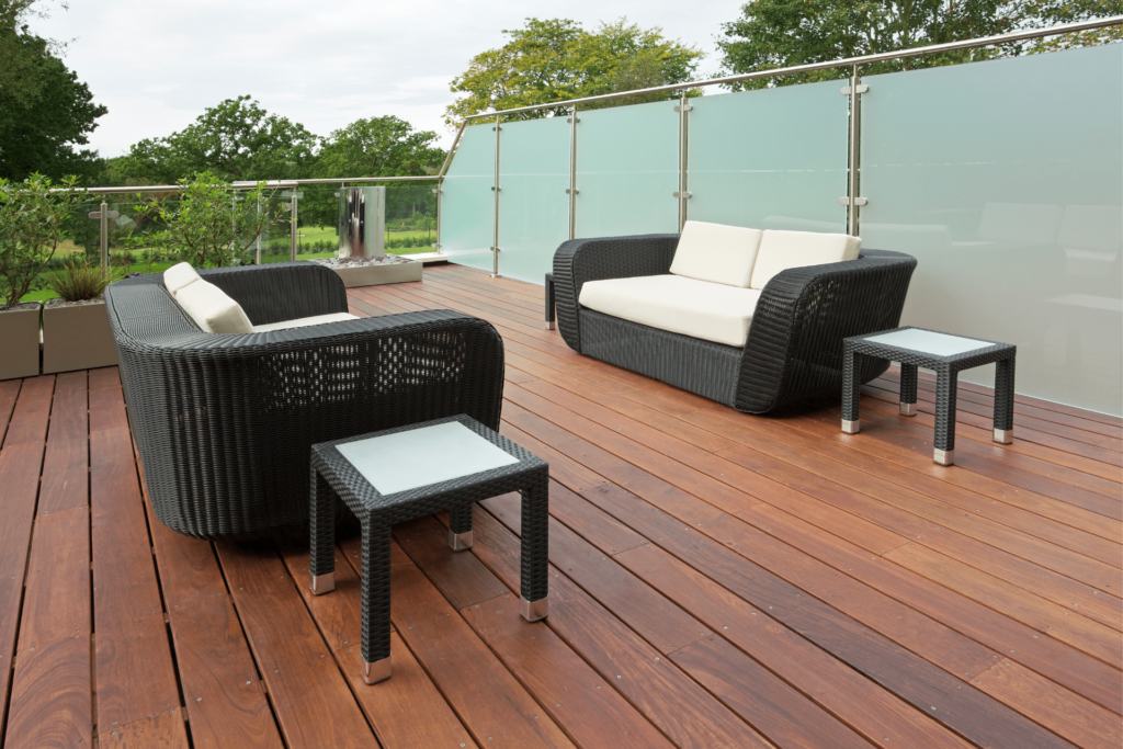 Deck Seating Area