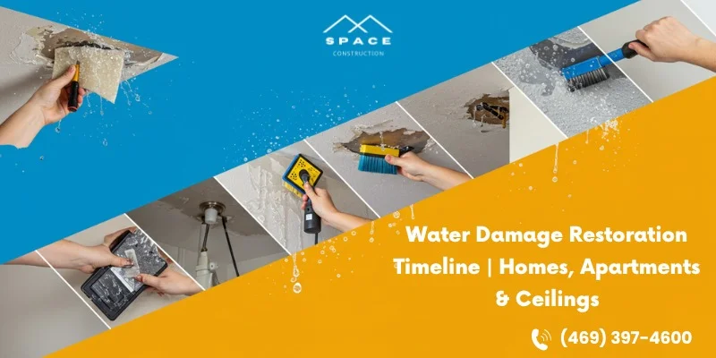Water Damage Restoration Timeline | Homes, Apartments & Ceilings