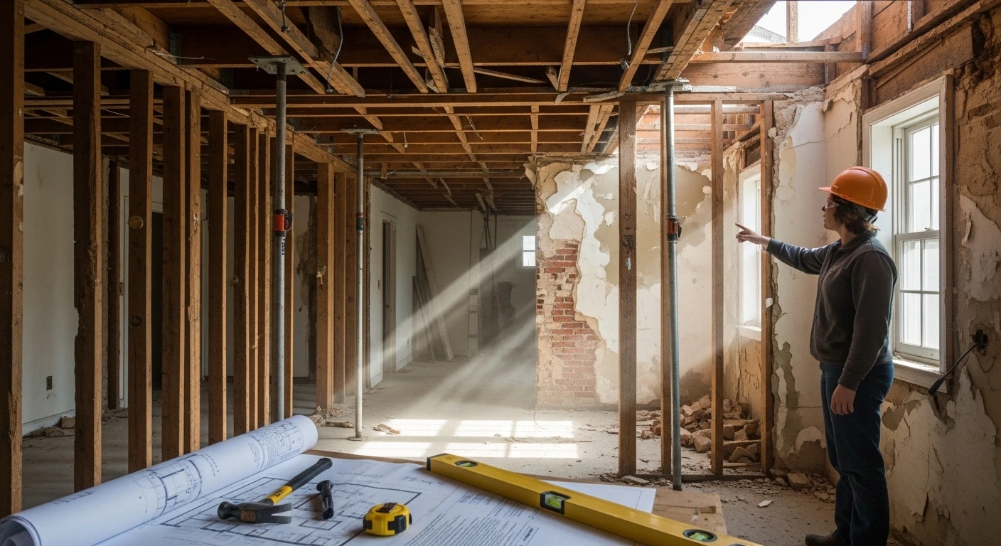 Remodeling a House with Structural Damage: A Complete Guide