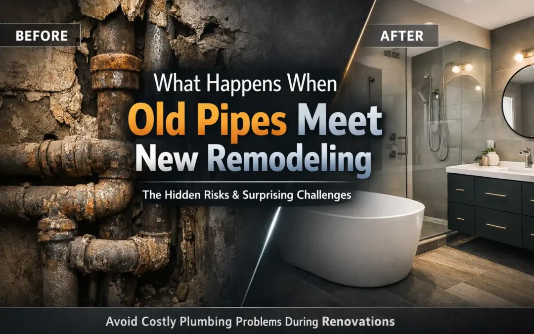 What Happens When Old Pipes Meet New Remodeling