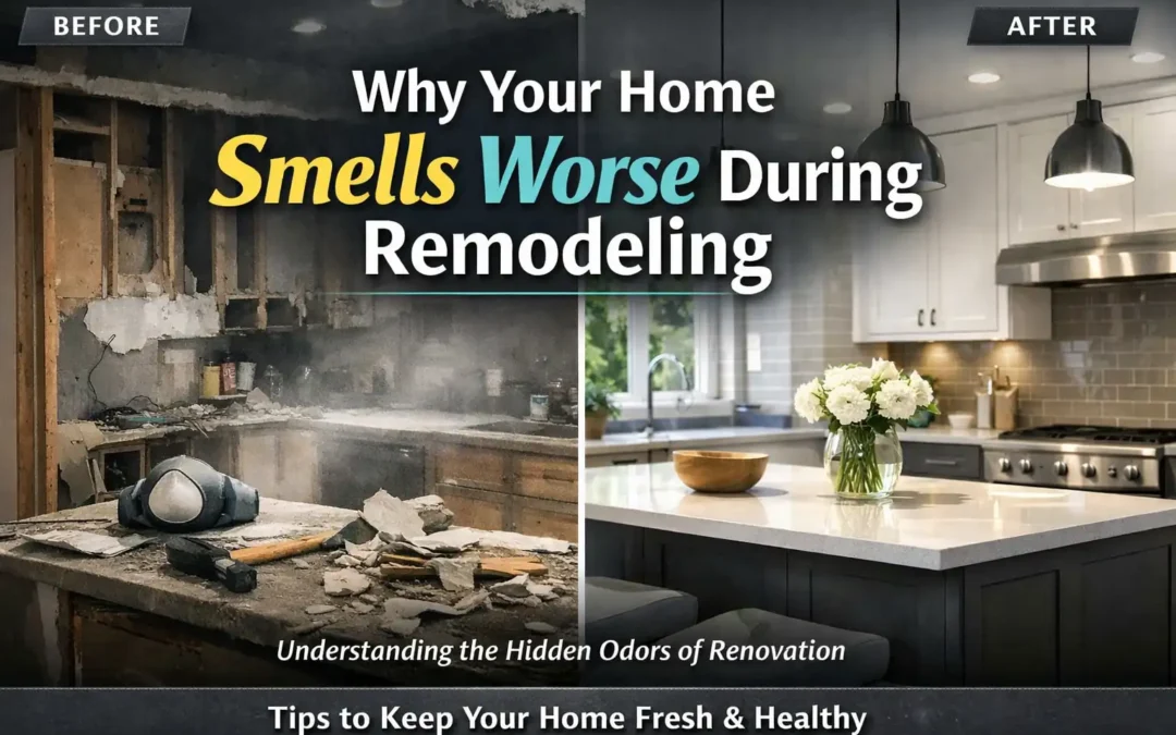 Why Your Home Smells Worse During Remodeling