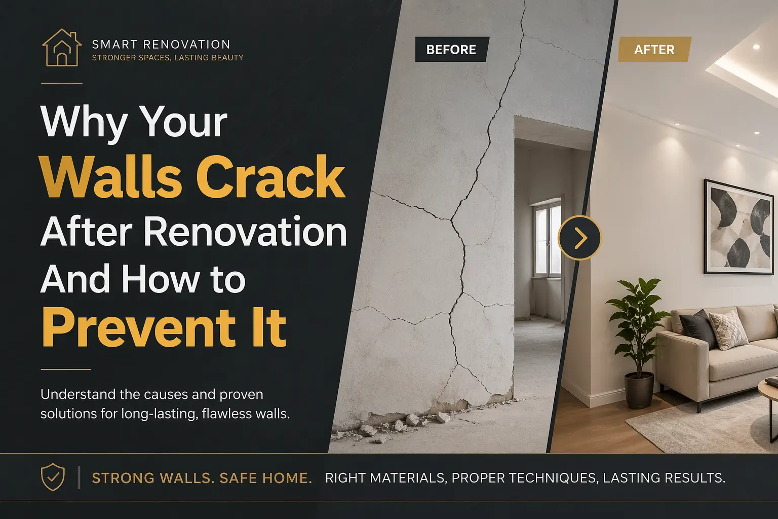 Why Your Walls Crack After Renovation