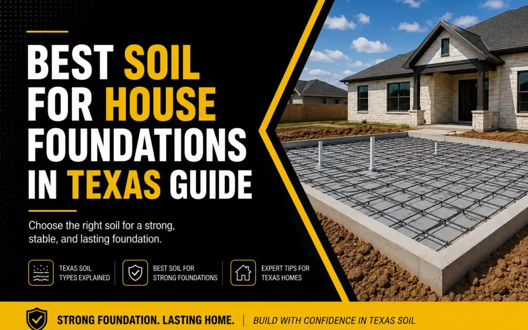 Best Soil for House Foundations in Texas: What Homeowners Need to Know