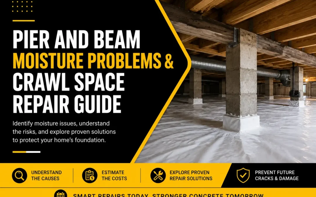 A Homeowner’s Guide to Pier and Beam Moisture Problems and Crawl Space Repair
