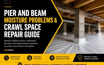 A Homeowner’s Guide to Pier and Beam Moisture Problems and Crawl Space Repair
