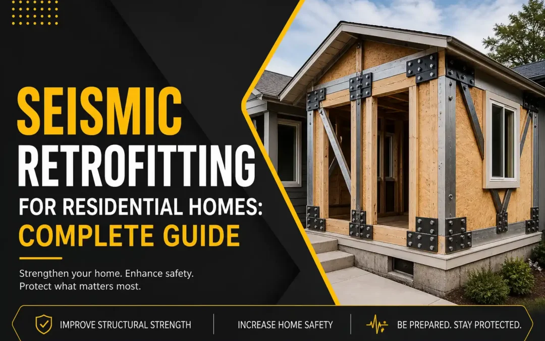 Seismic Retrofitting Residential Homes: Protect Your Property Before the Next Earthquake Hits