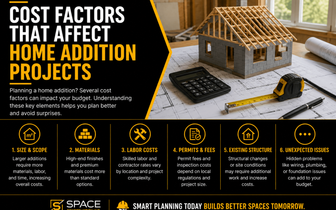 Cost Factors That Affect Home Addition Projects