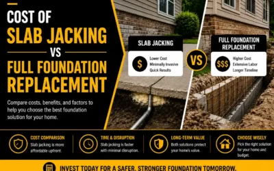 Cost of Slab Jacking vs Full Foundation Replacement: Which Is More Affordable