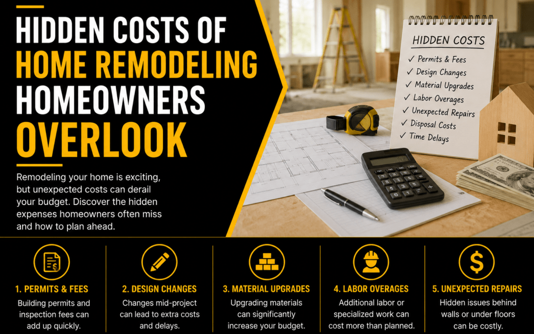 Hidden Costs of Home Remodeling Most Homeowners Overlook