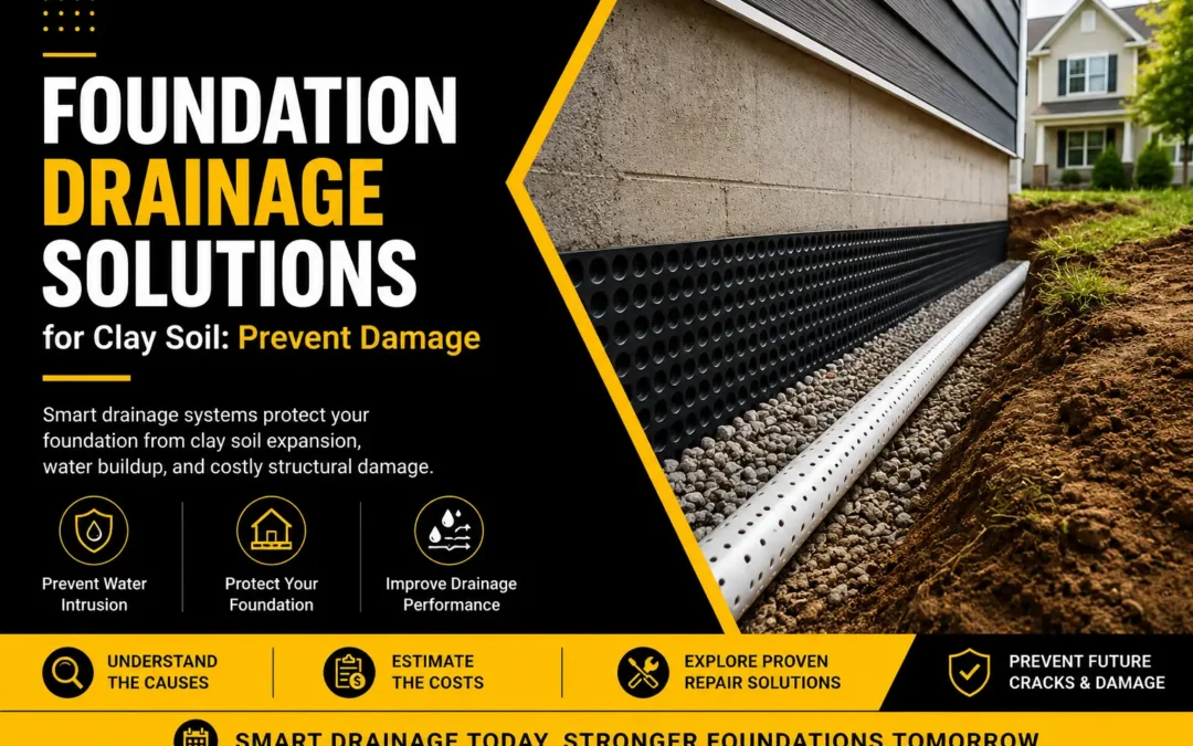 Foundation Drainage Solutions for Clay Soil: Prevent Damage