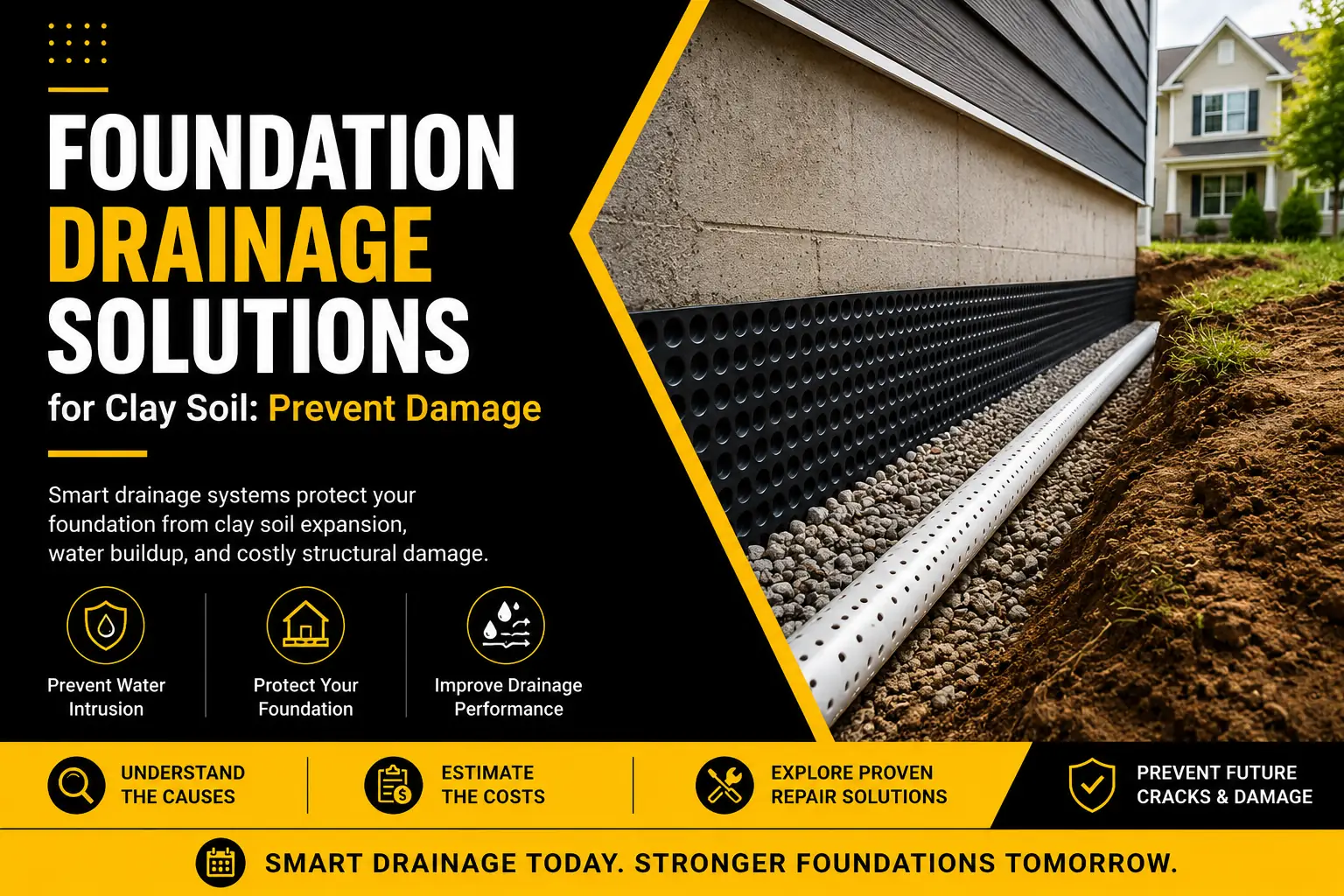 Foundation Drainage Solutions