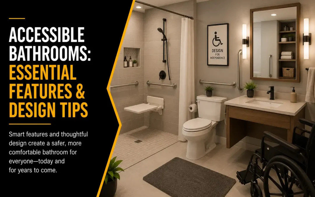 Accessible Bathrooms: Essential Features for Everyday Use