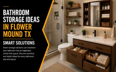 How to Increase Bathroom Storage Without Adding Space in Flower Mound, TX