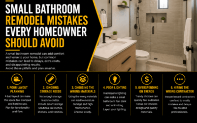 Small Bathroom Remodel Mistakes Every Homeowner Should Avoid
