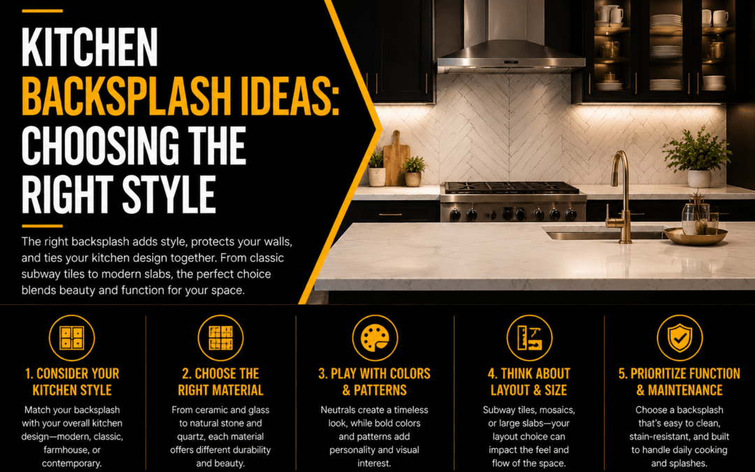 Choosing the Right Backsplash for Your Kitchen Remodel