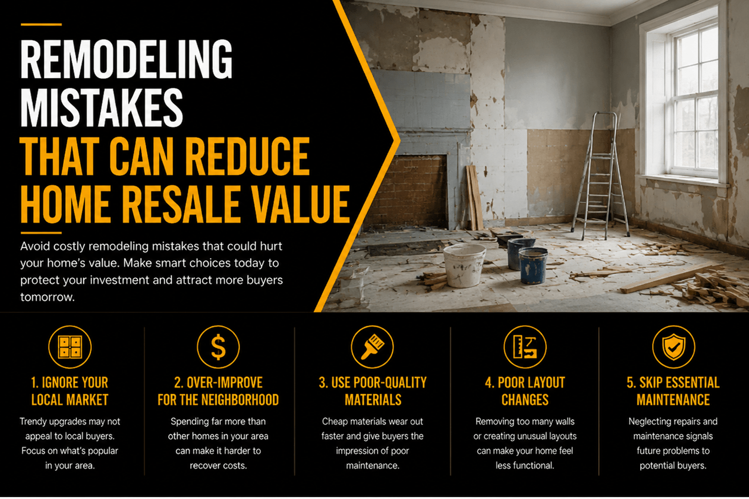 Remodeling Mistakes Remodeling Mistakes