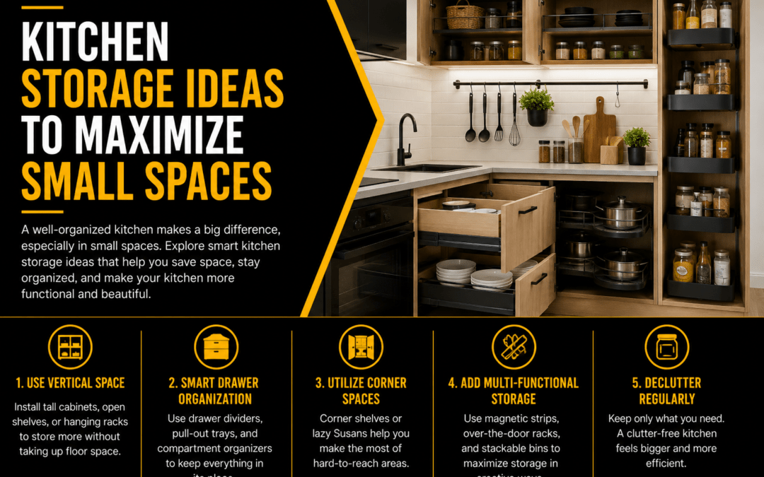 How to Maximize Kitchen Storage Without Expanding Space