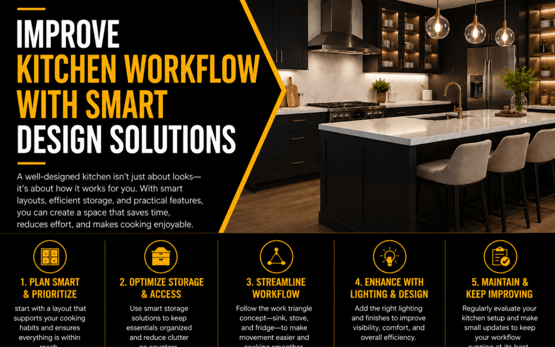 How to Improve Kitchen Workflow Through Better Design