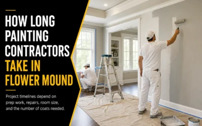 How Long Projects Take With Painting Contractors in Flower Mound