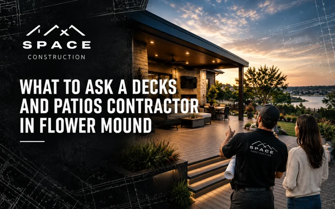 What to Ask a Decks and Patios Contractor in Flower Mound